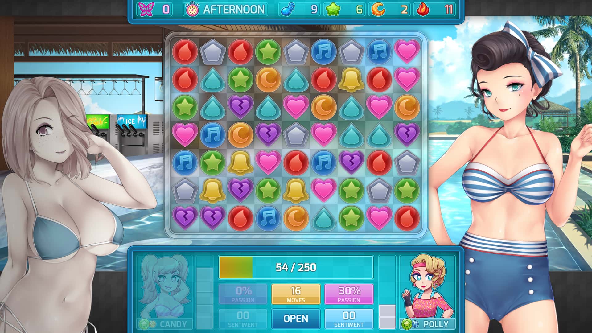 #1. HuniePop 2: Double Date (GOG) Bởi: HuniePot