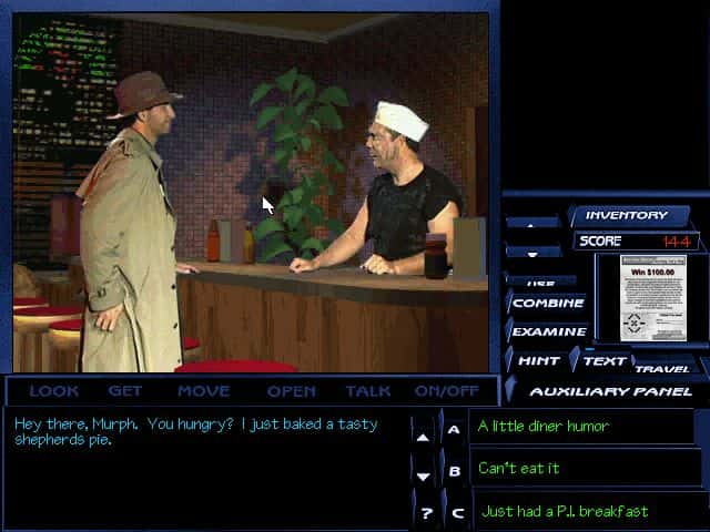 #2. Tex Murphy: The Pandora Directive (GOG) 由: Wordplay LLC