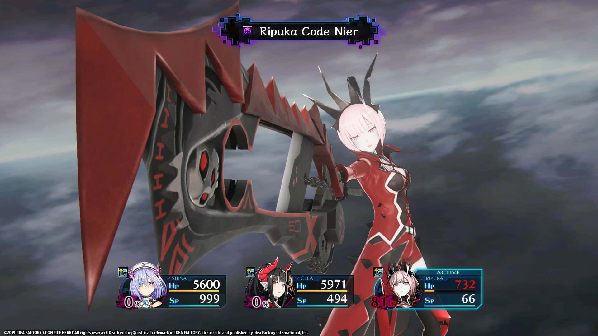 #4. Death end re;Quest - Additional Character: Ripuka (GOG) 由: Idea Factory International