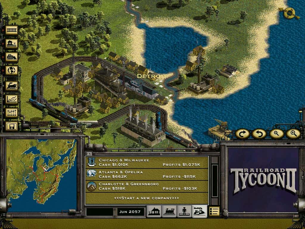 #2. Railroad Tycoon 2 Platinum (GOG) Oleh: 2K Games