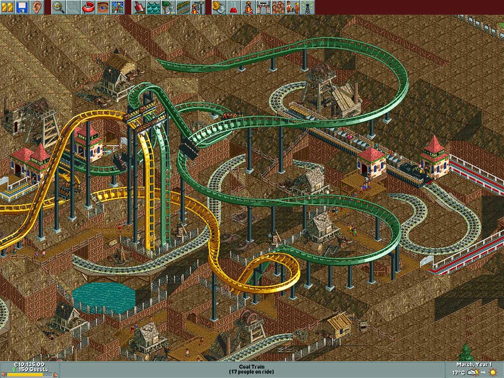 #6. RollerCoaster Tycoon® Deluxe (GOG) di: Atari