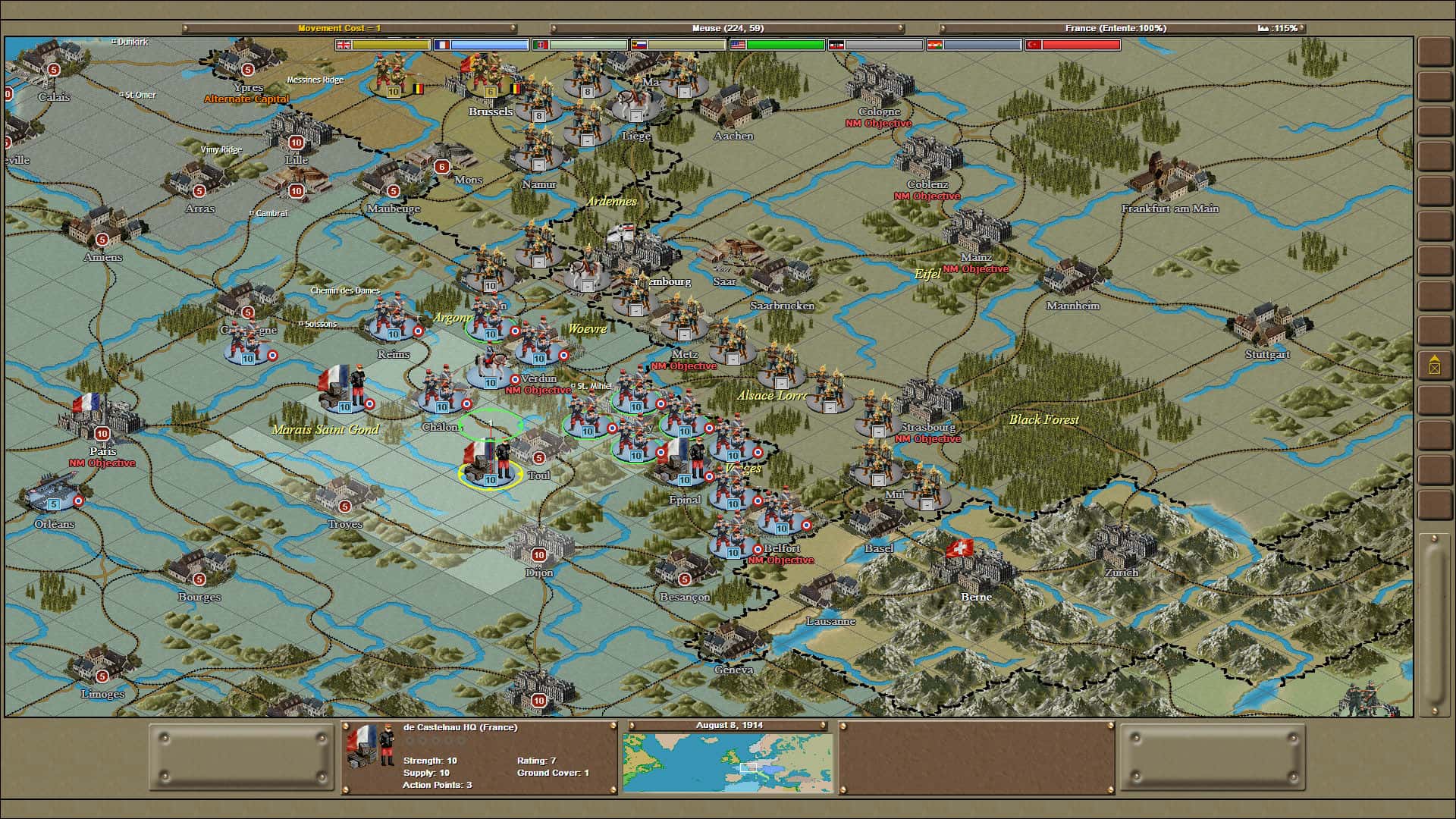 #8. Strategic Command Classic: WWI (GOG) โดย: Slitherine Ltd.
