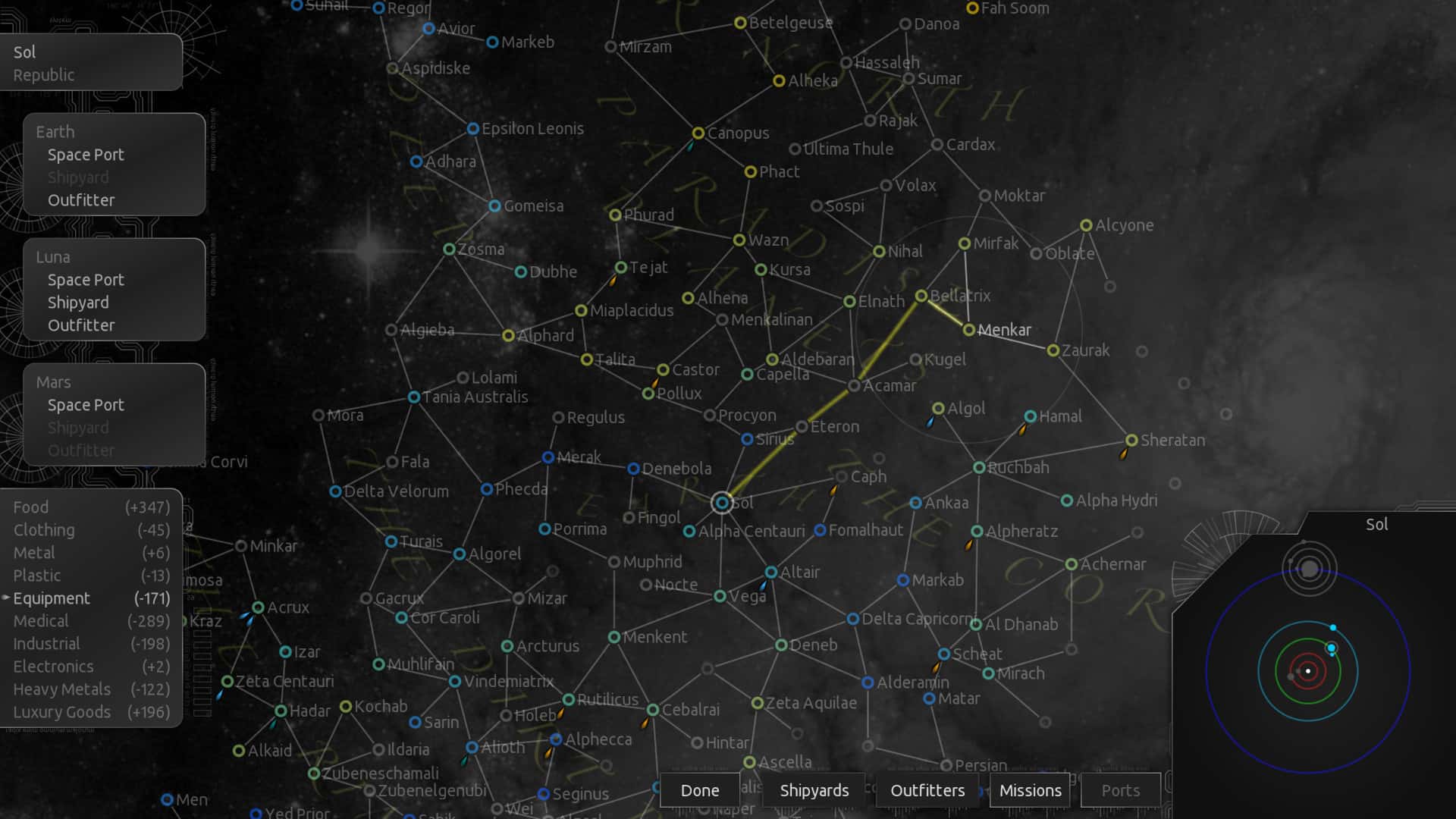 #7. Endless Sky - High DPI (GOG) Podle: Michael Zahniser