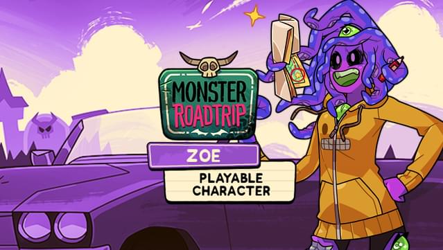 Monster Roadtrip - Playable Character - Zoe