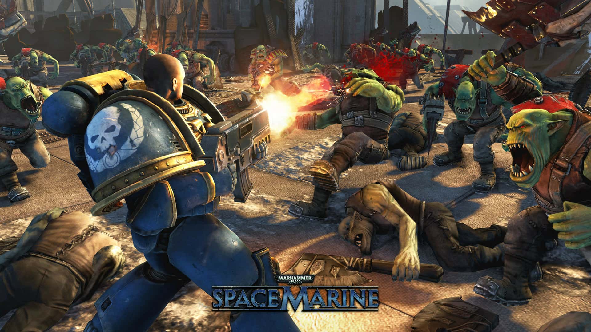 #2. Warhammer 40,000: Space Marine (GOG) By: Relic Entertainment