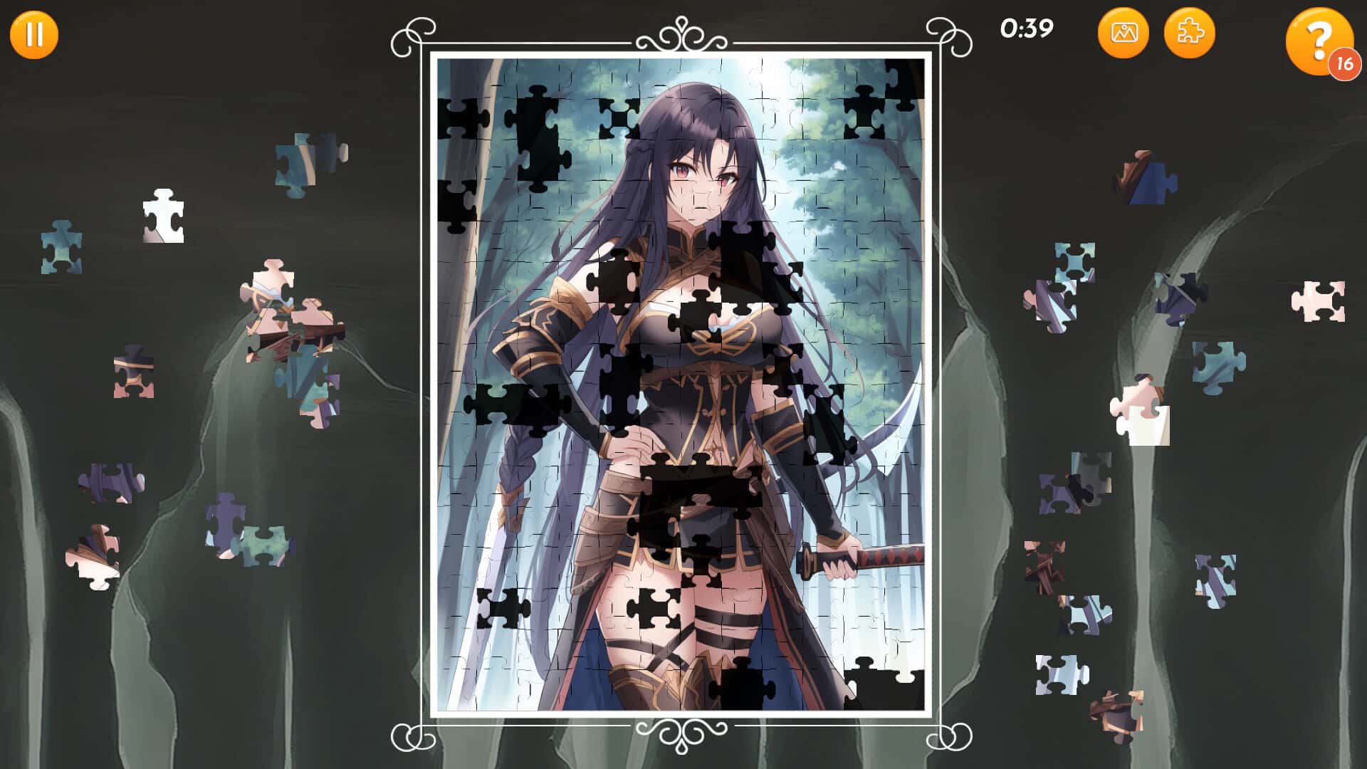 #7. Ultimate Anime Jigsaw Puzzle (GOG) 由: MediBang Games