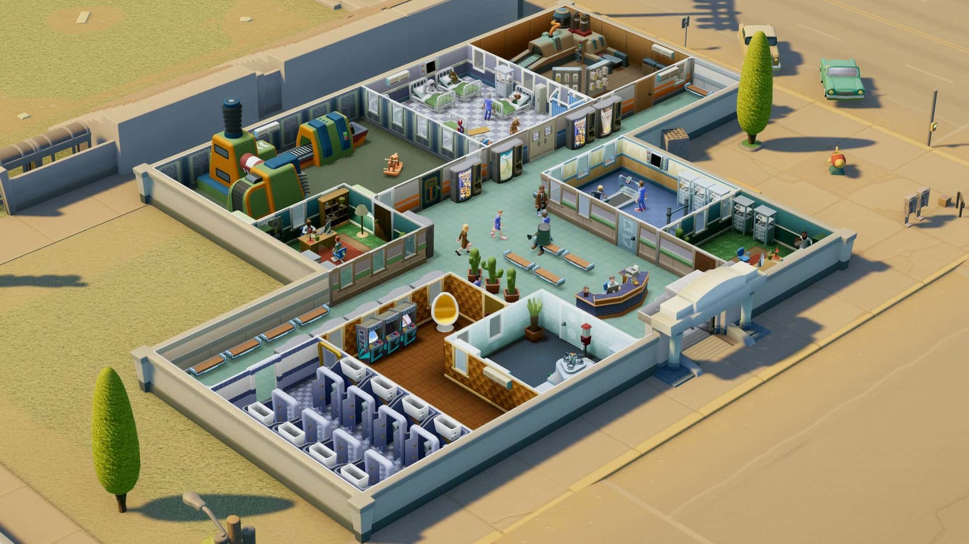 #6. Two Point Hospital: Close Encounters (GOG) di: SEGA