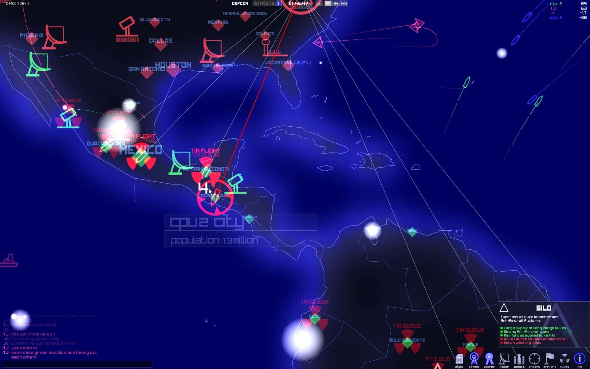 #7. DEFCON (GOG) 게시자: Introversion Software