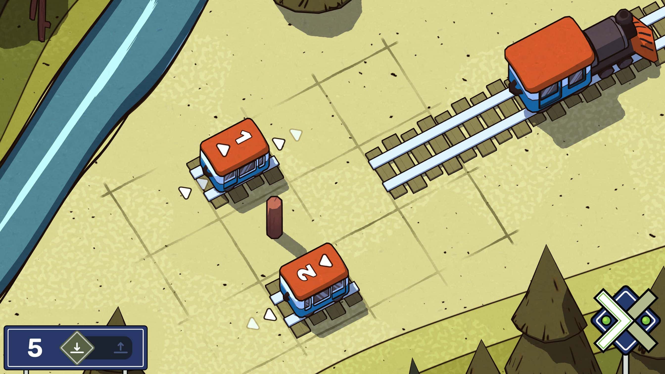 #1. Railbound (GOG) Bởi: Afterburn
