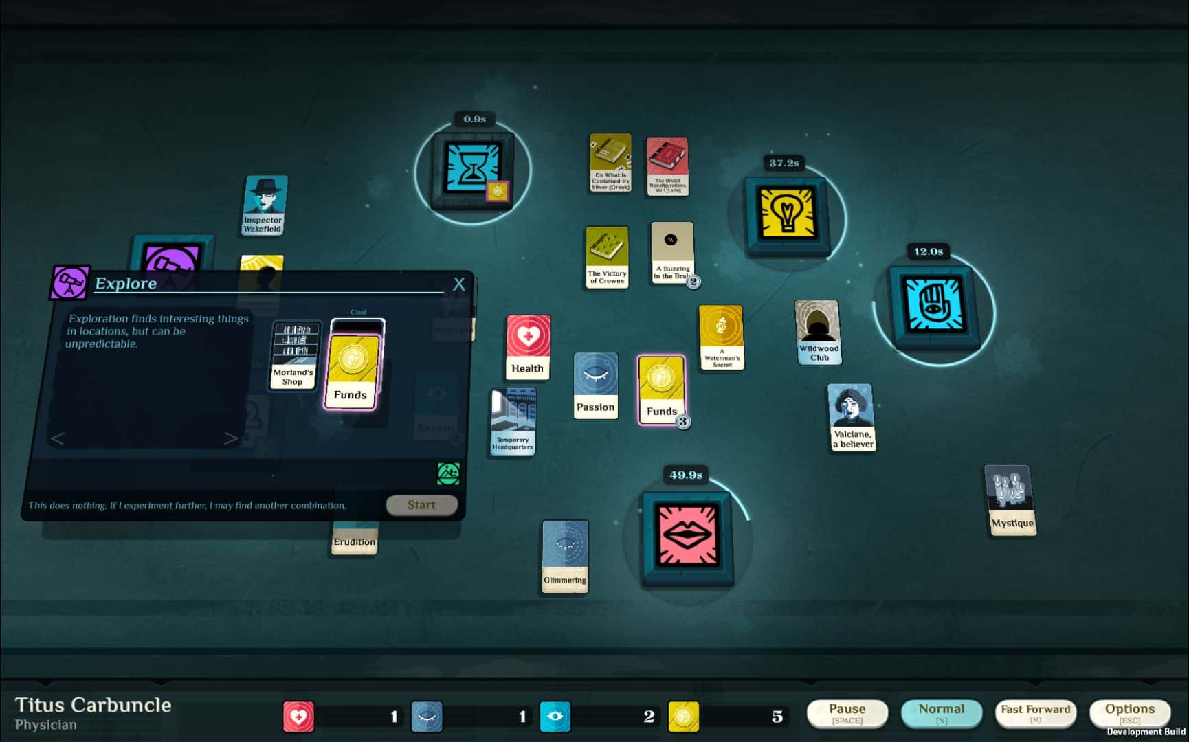 #3. Cultist Simulator (GOG) 来自: Weather Factory