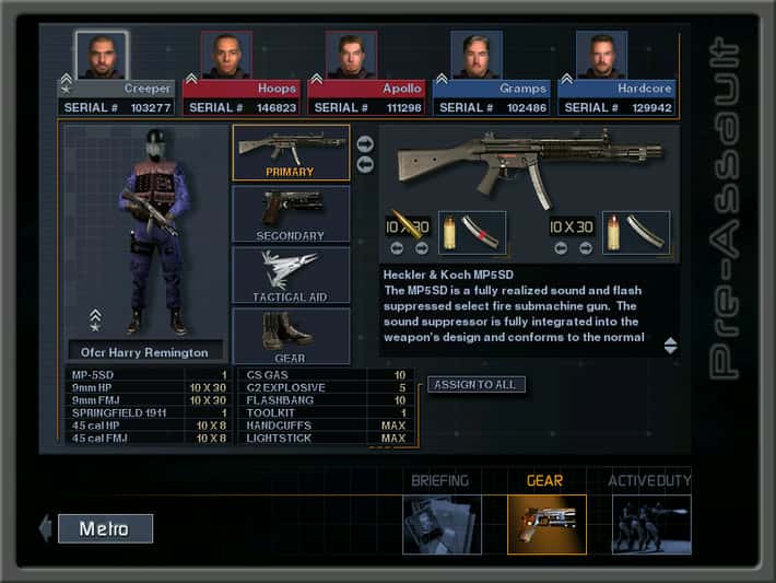 #5. SWAT 3: Tactical Game of the Year Edition (GOG) โดย: Activision