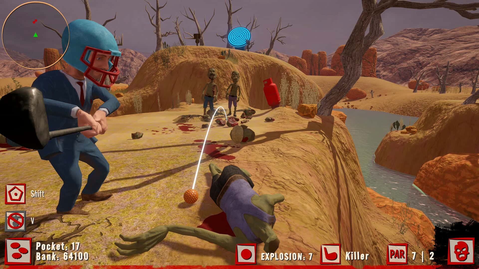 #8. Golf VS Zombies (GOG) 게시자: Untold Tales, Hyperstrange