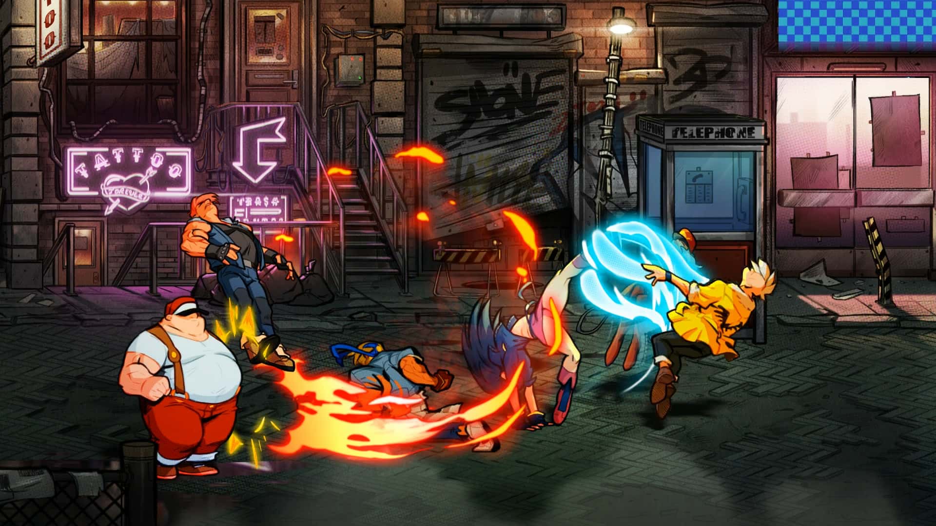 #3. Streets of Rage 4 (GOG) Podle: DotEmu