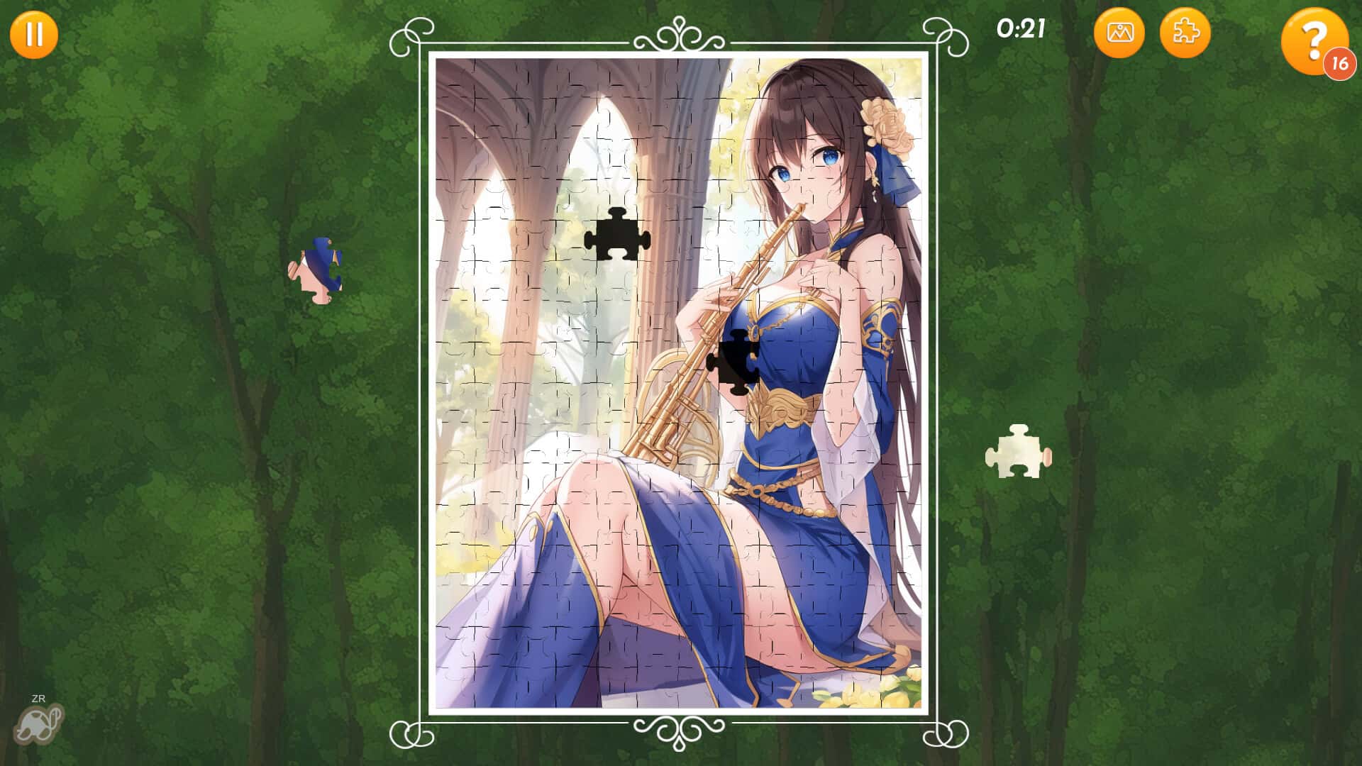 #6. Ultimate Anime Jigsaw Puzzle (GOG) 由: MediBang Games