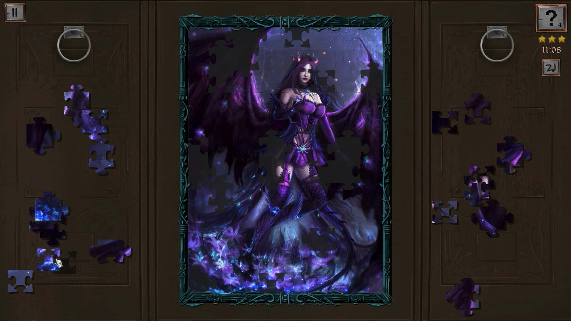 #6. Dark Fantasy: Jigsaw Puzzle (GOG) От: MediBang Games
