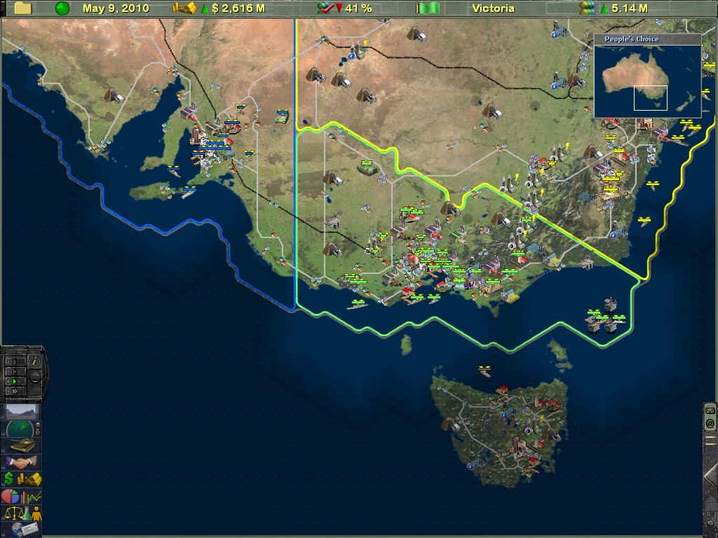 #3. Supreme Ruler 2010 (GOG) 由: Battlegoat Studios