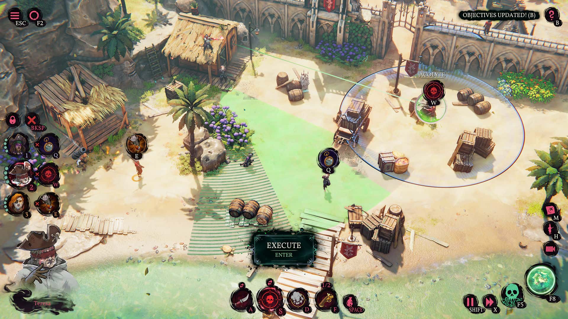 #3. Shadow Gambit: The Cursed Crew Demo (GOG) Bởi: Hooded Horse