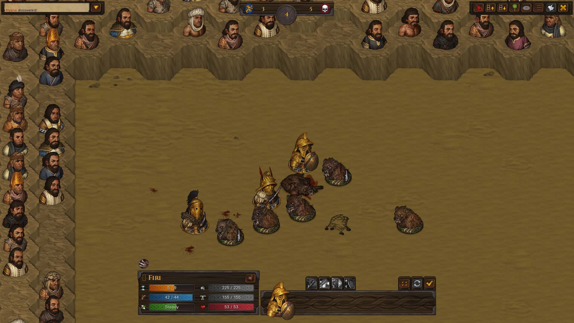 #2. Battle Brothers - Blazing Deserts (GOG) بواسطة: Overhype Studios