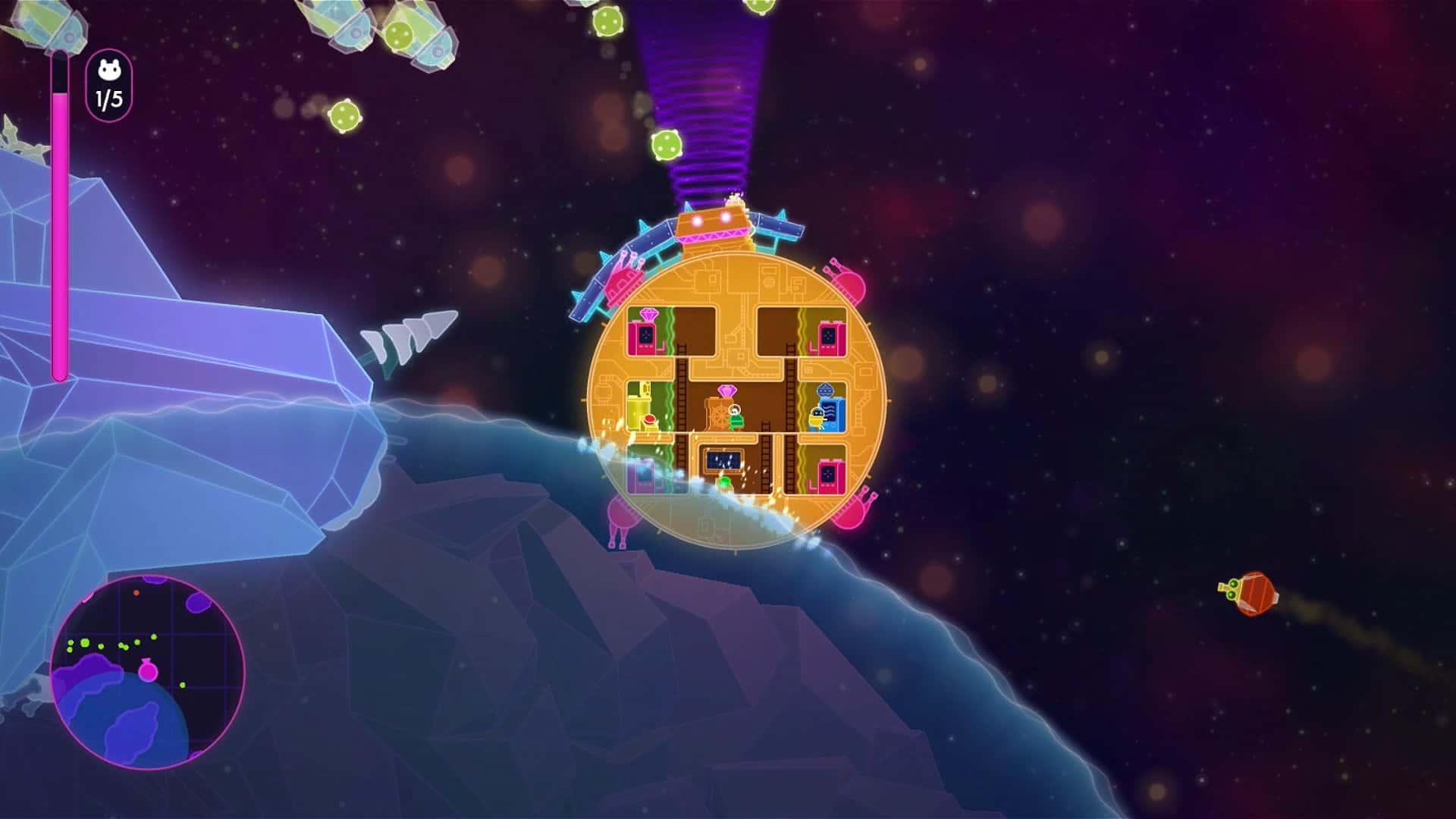 #5. Lovers in a Dangerous Spacetime (GOG) 由: Asteroid Base