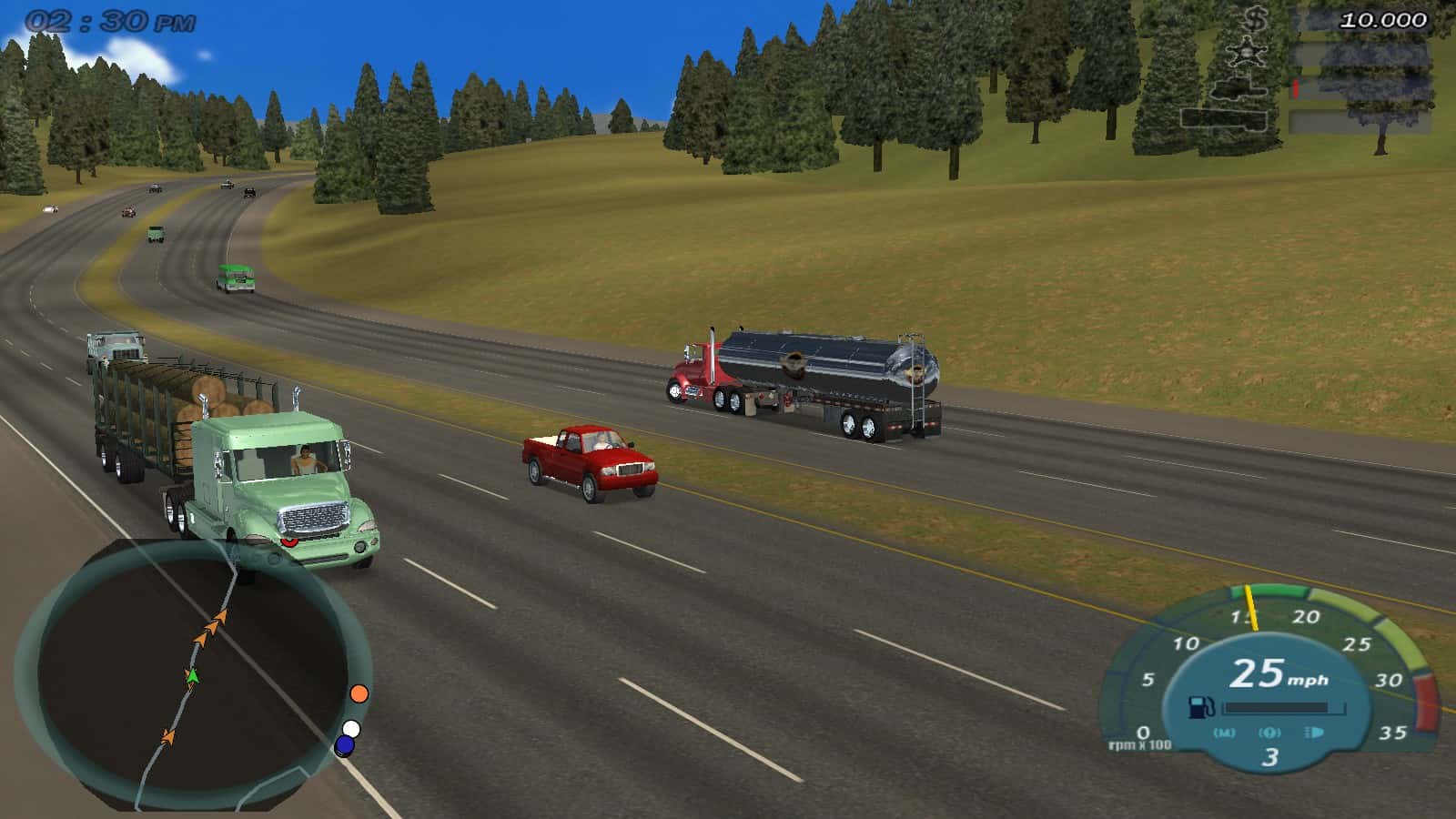 #8. 18 Wheels of Steel: Convoy (GOG) 由: Cosmi ValuSoft