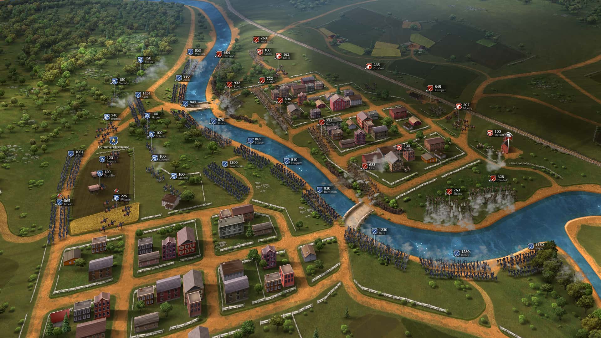 #6. Ultimate General: Civil War (GOG) 作者: Game-Labs