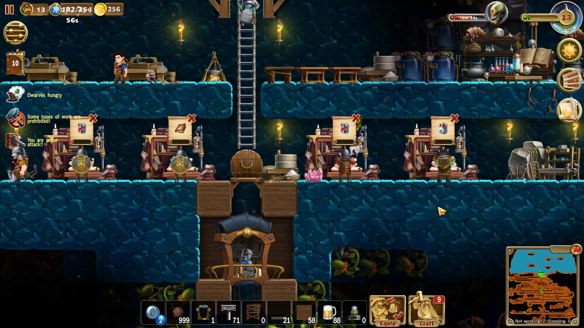 #3. Craft the World - Bosses & Monsters (GOG) De: Dekovir Entertainment