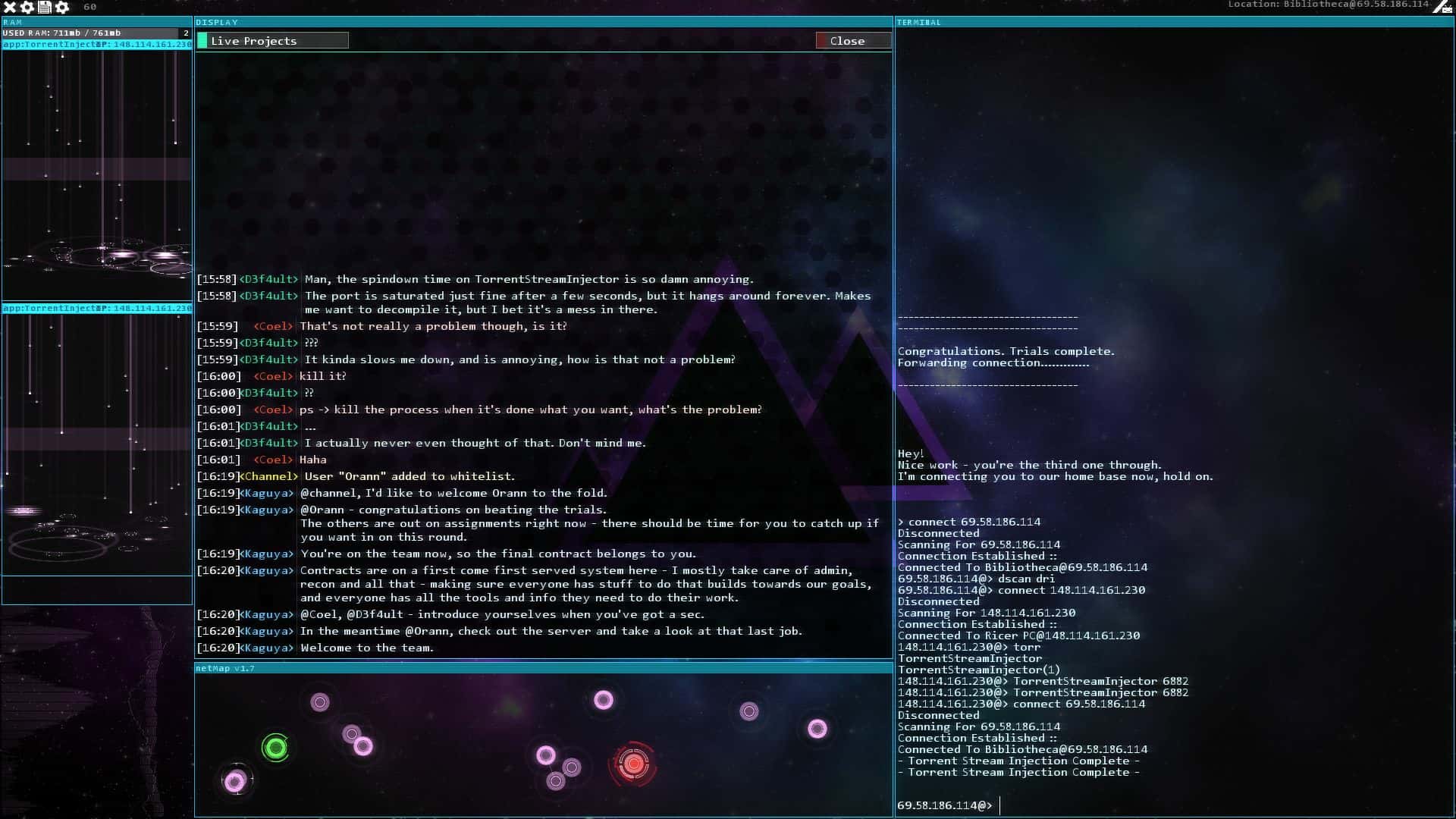 #5. Hacknet Ultimate Edition (GOG) โดย: Fellow Traveller