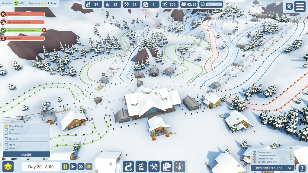 Скриншот №1 к Snowtopia Ski Resort Builder