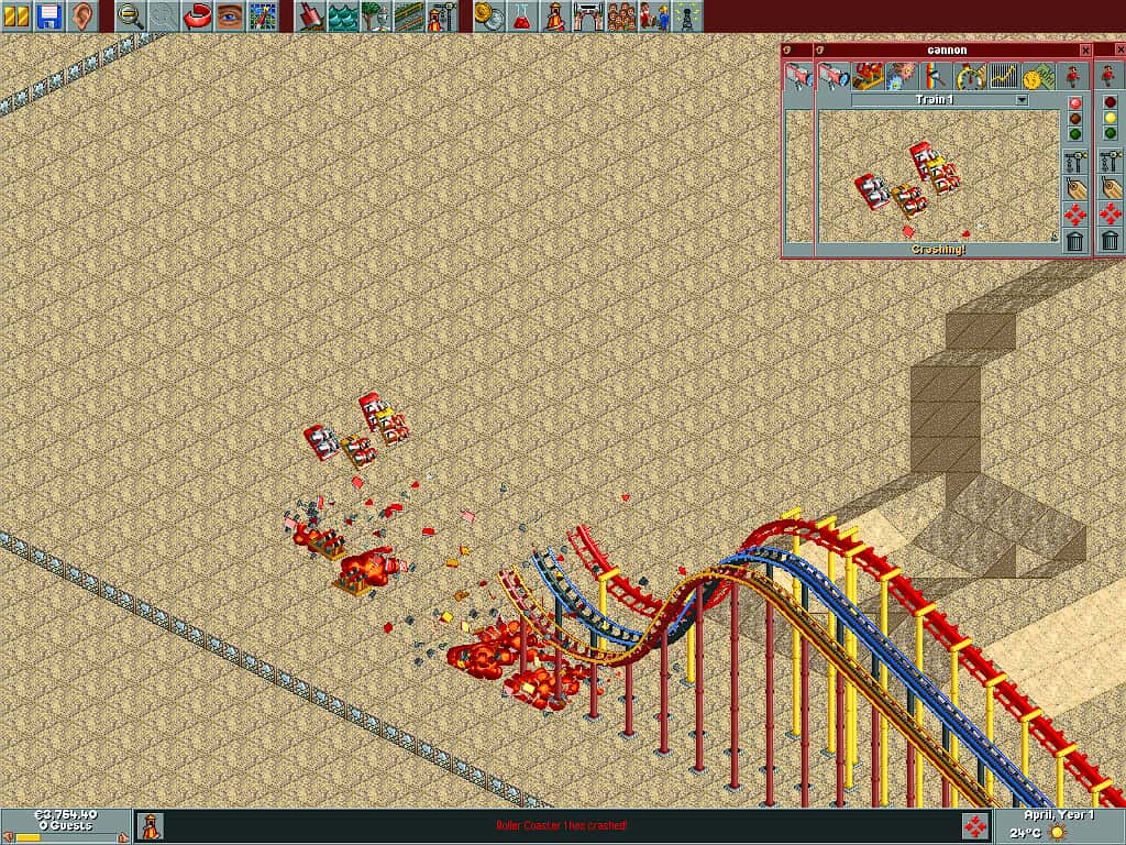 #9. RollerCoaster Tycoon® Deluxe (GOG) di: Atari