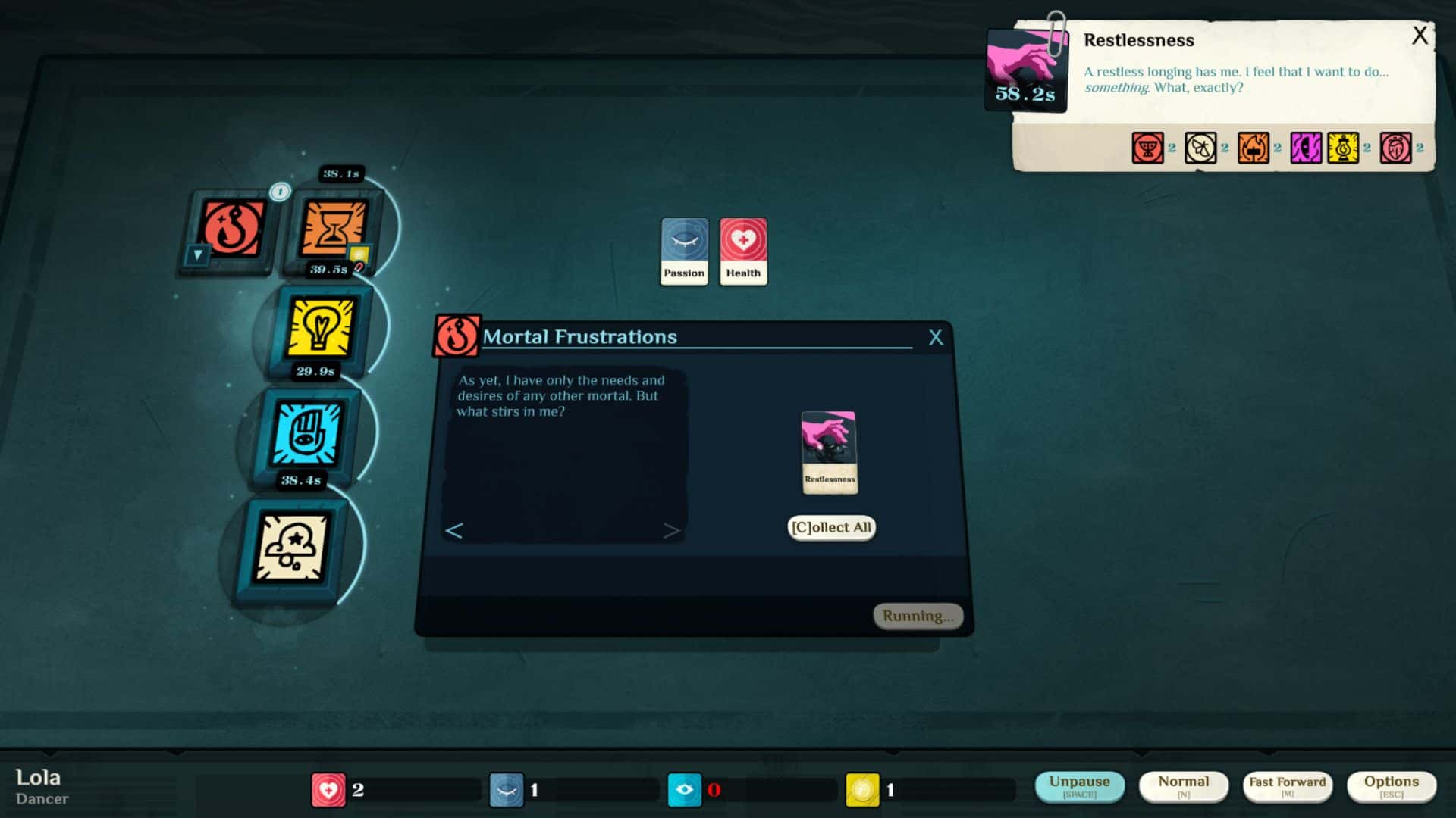 #5. Cultist Simulator: The Dancer (GOG) Door: Weather Factory