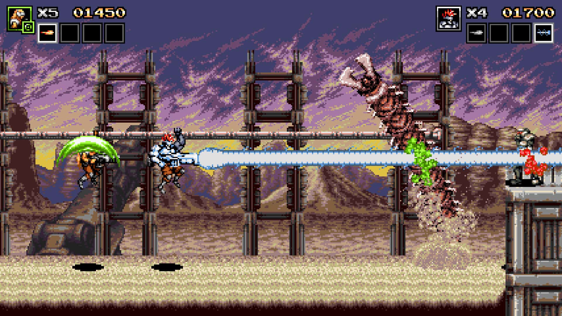 #1. Blazing Chrome (GOG) Podle: The Arcade Crew