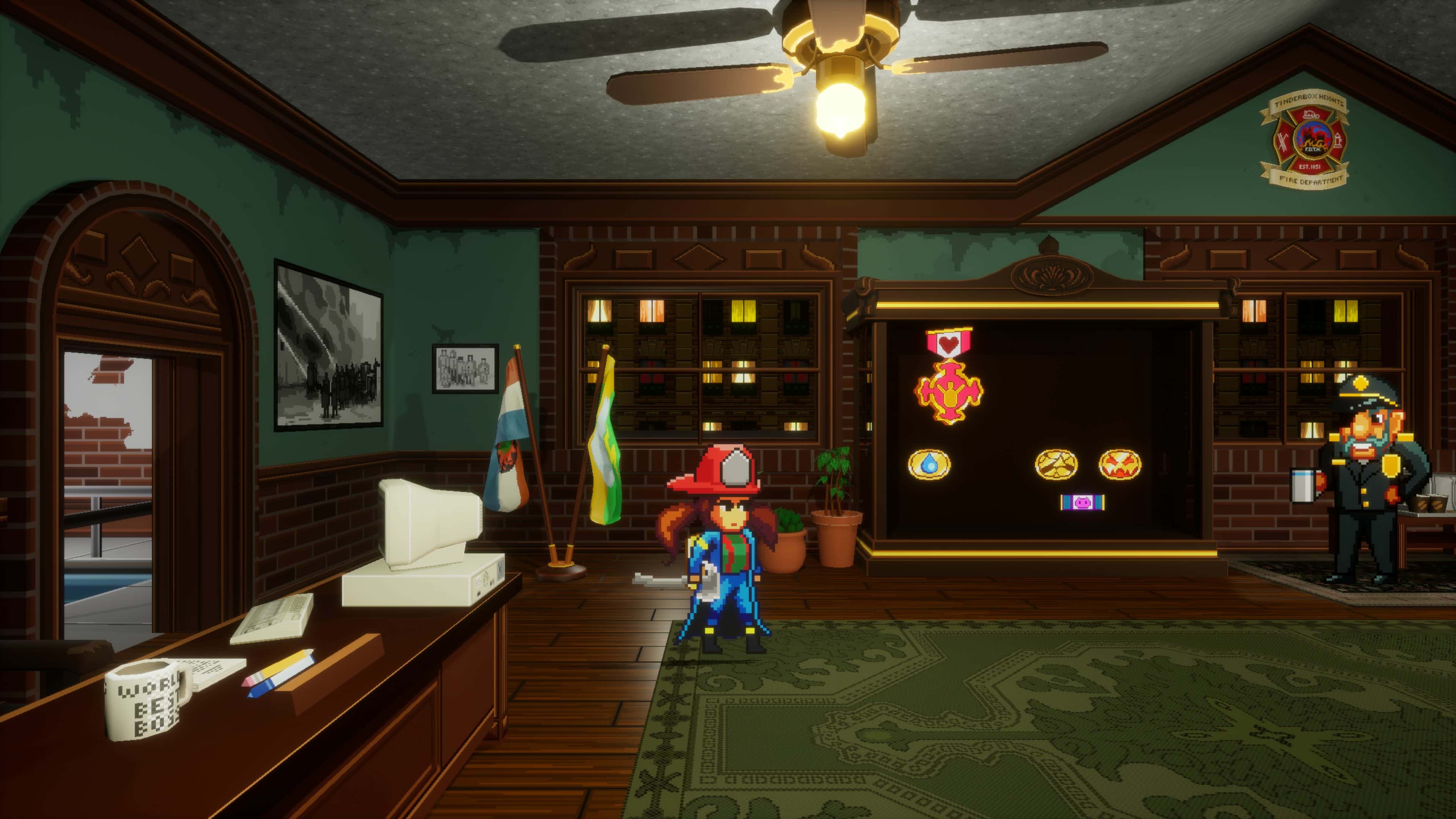 #8. Firegirl: Hack 'n Splash Rescue DX (GOG) By: Thunderful Publishing