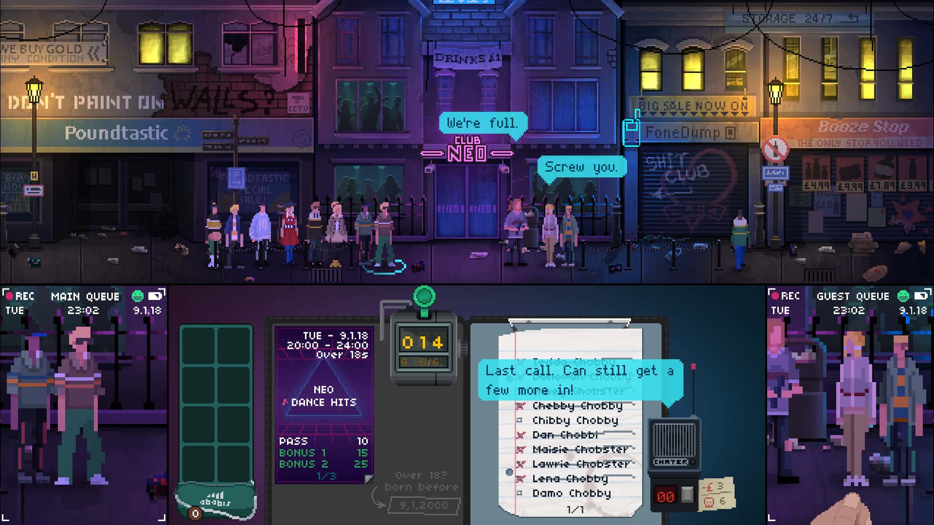#2. Not Tonight (GOG) 由: No More Robots