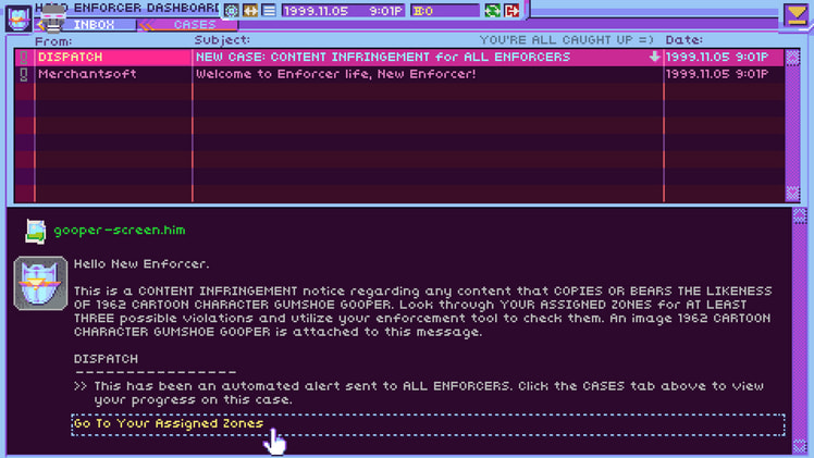 Hypnospace Outlaw screenshot screenshot 7