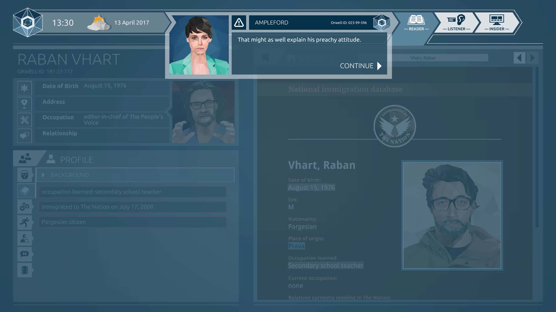#6. Orwell: Ignorance is Strength (GOG) 由: Daedalic Entertainment