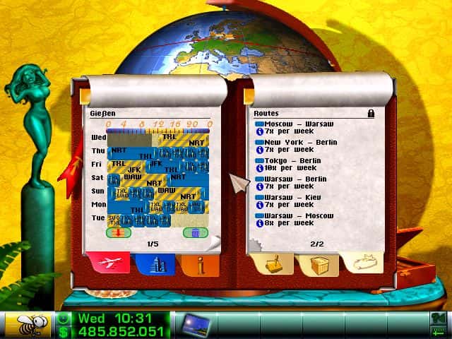 #7. Airline Tycoon Deluxe (GOG) โดย: HandyGames, Black Forest Games