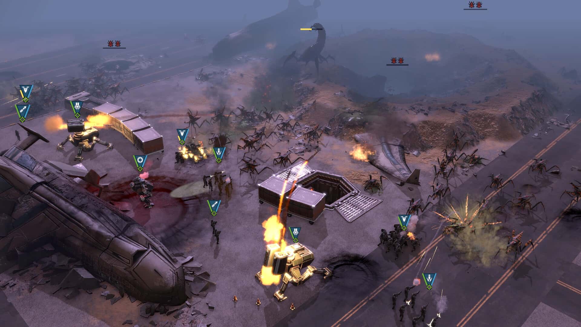 #3. Starship Troopers: Terran Command - Urban Onslaught (GOG) By: Slitherine Ltd.