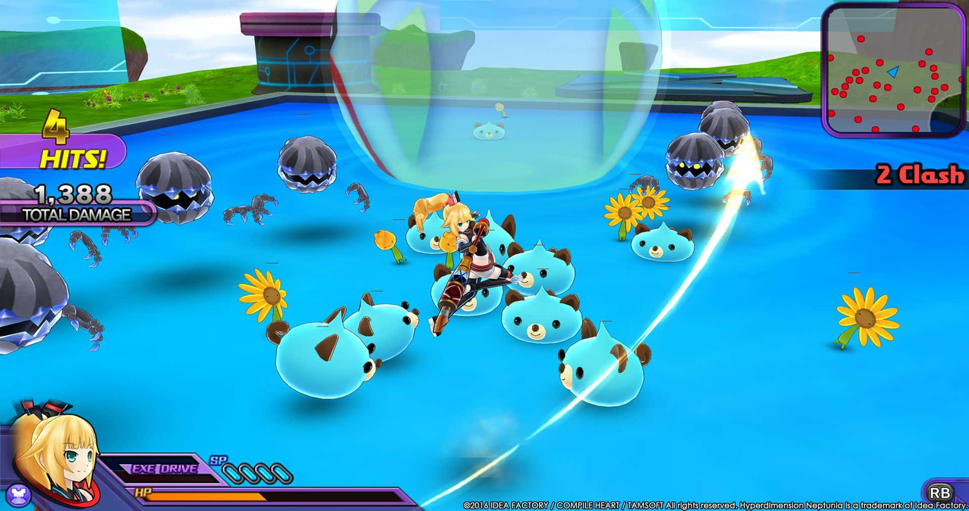 #9. Hyperdimension Neptunia U: Action Unleashed (GOG) โดย: Idea Factory International
