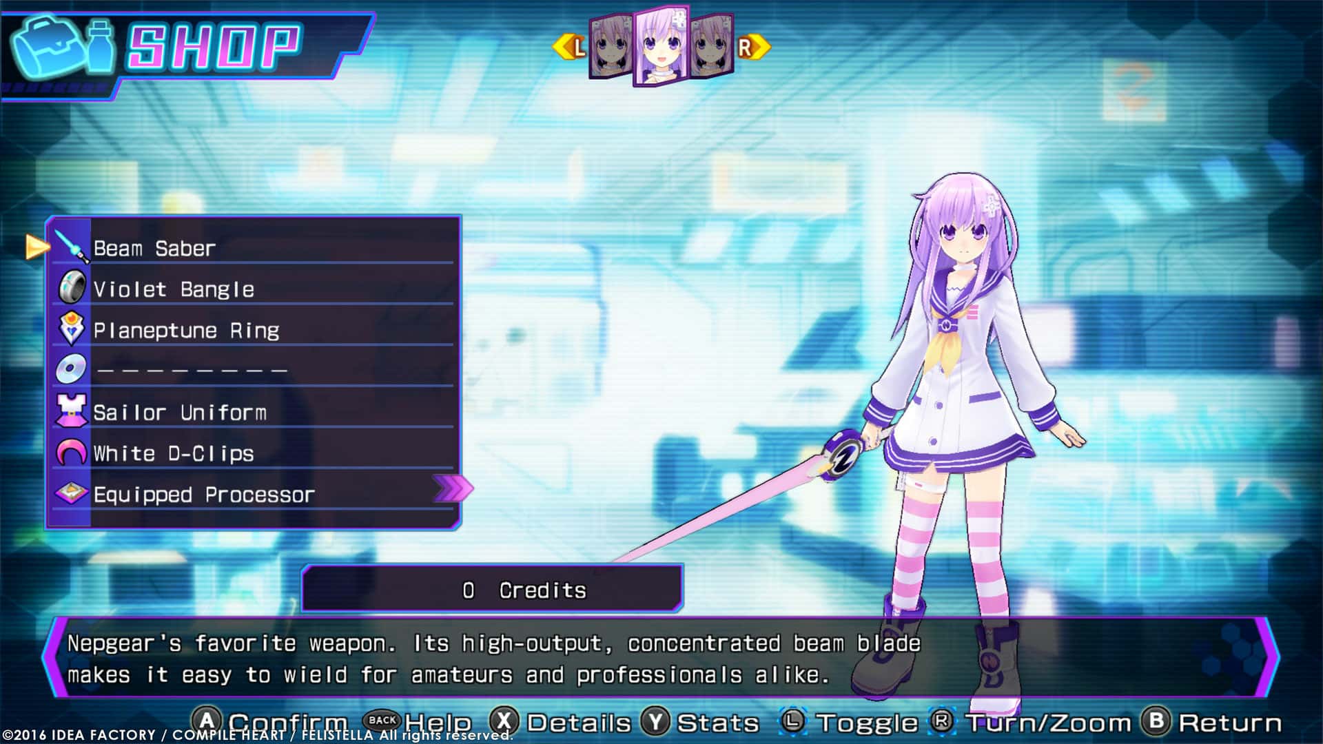 #5. Hyperdimension Neptunia Re;Birth3 V Generation (GOG) 由: Idea Factory International