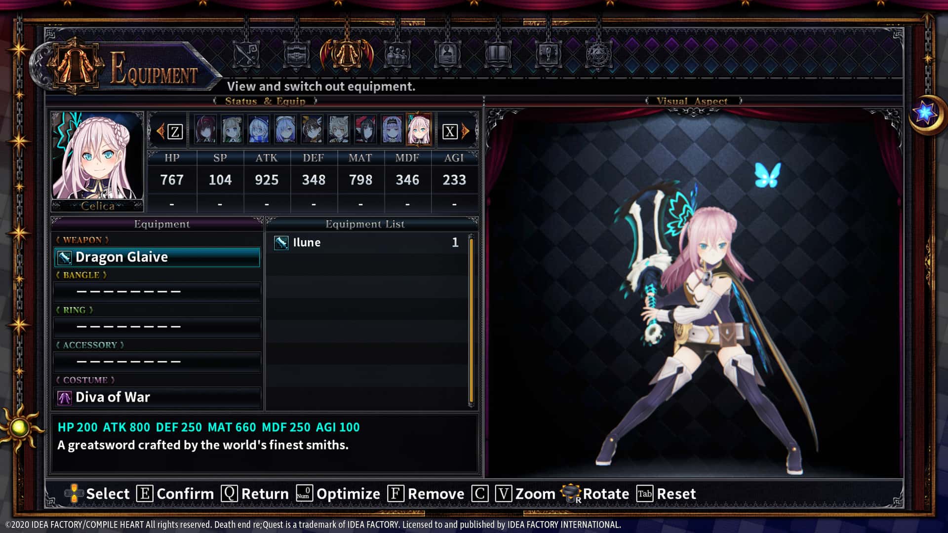 #7. Death end re;Quest 2 - Ultimate Weapon Set (GOG) โดย: Idea Factory International