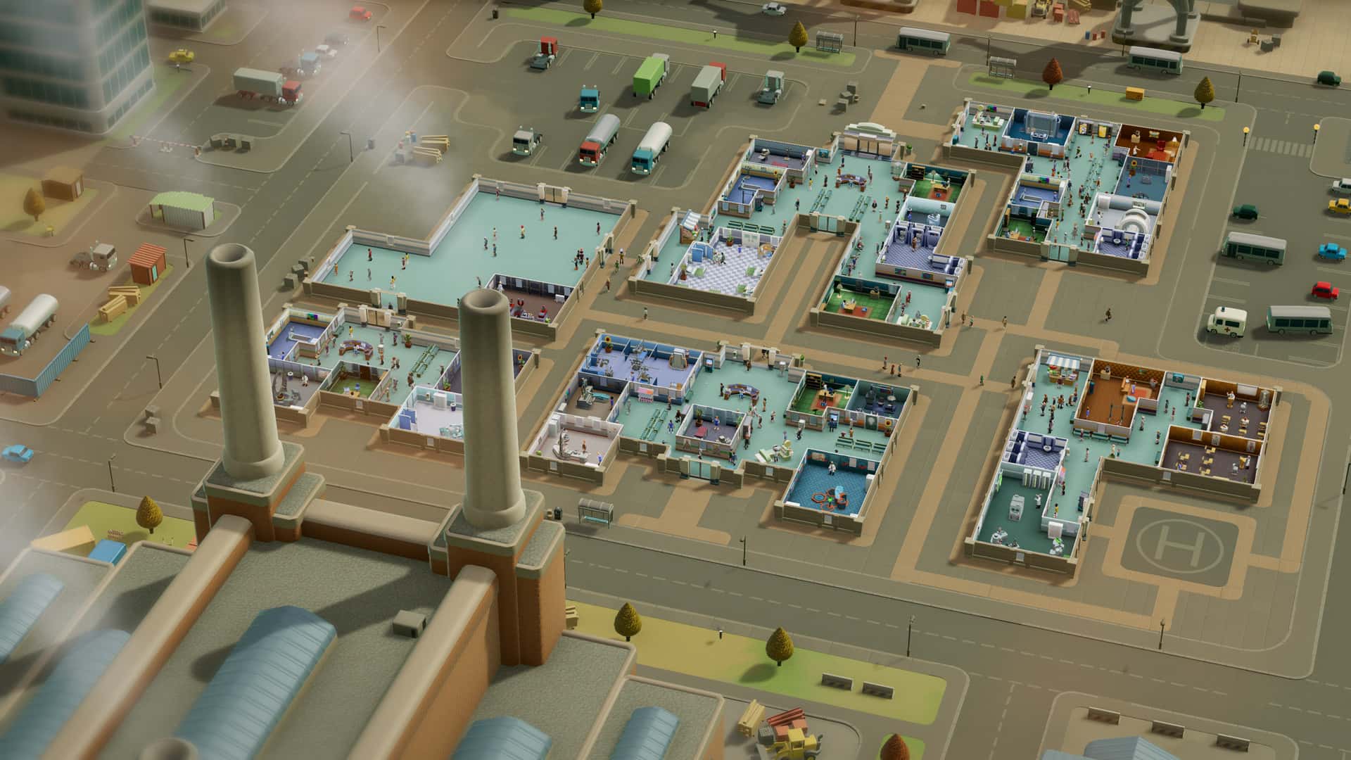 #3. Two Point Hospital (GOG) От: SEGA