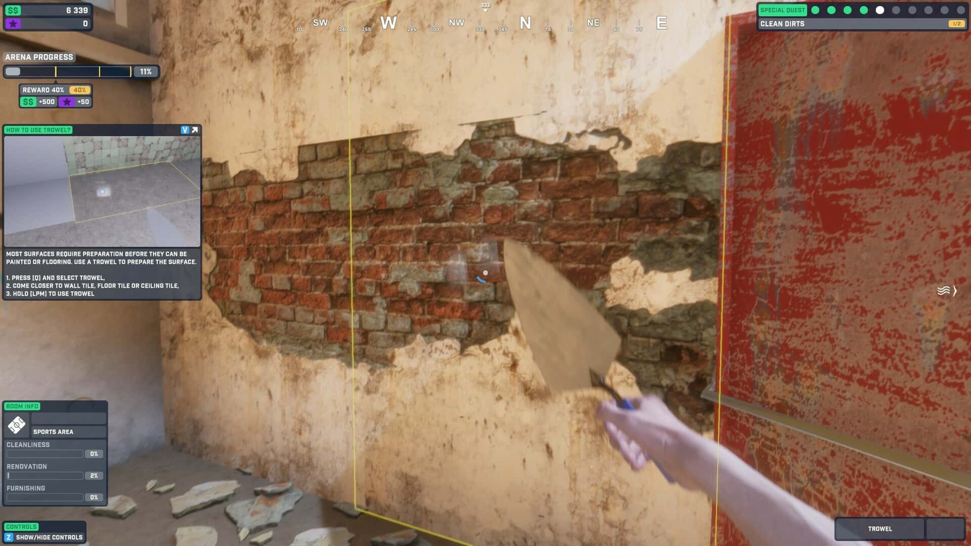 #6. Arena Renovation (GOG) 由: PlayWay S.A., FreeMind S.A.