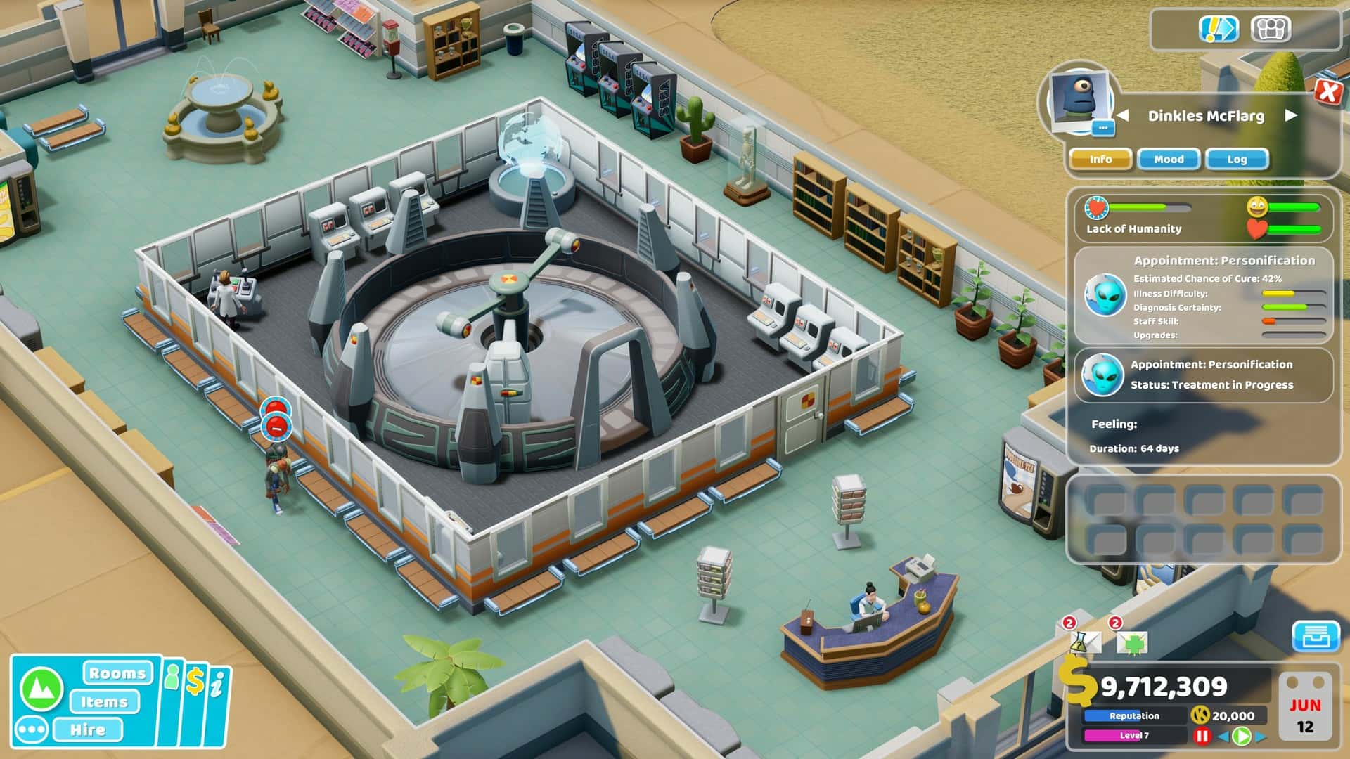 #5. Two Point Hospital: Close Encounters (GOG) di: SEGA