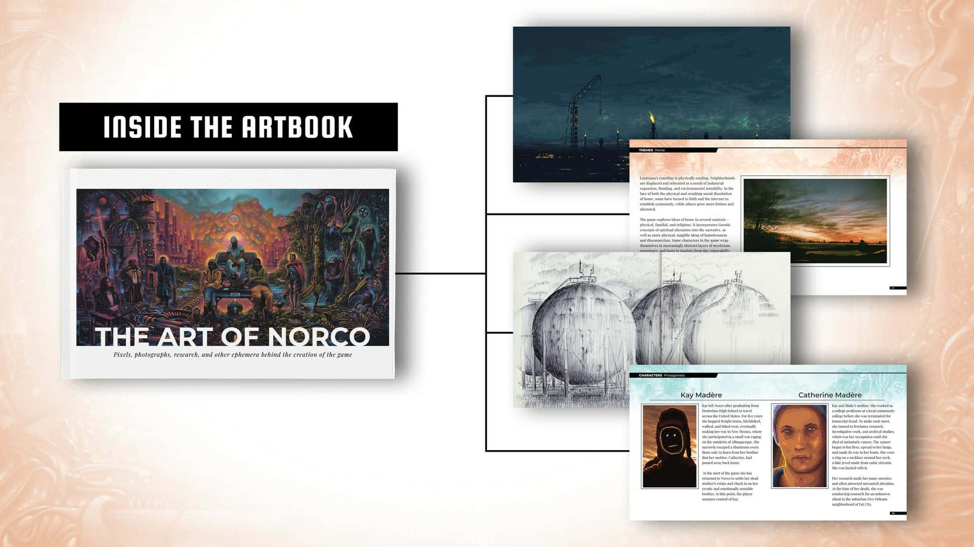 #1. The Art of NORCO (GOG) 由: Raw Fury