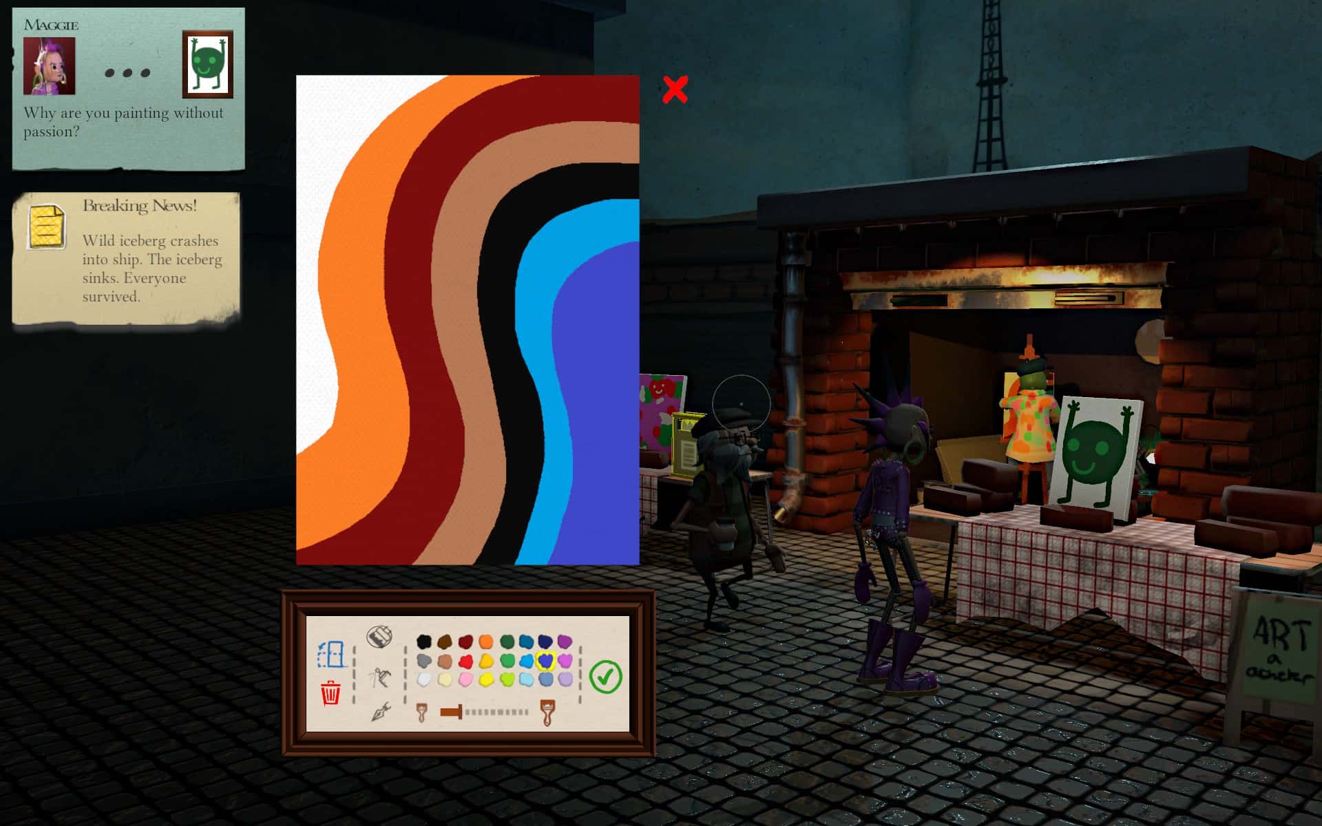 #3. Passpartout: The Starving Artist (GOG) 由: Flamebait Games