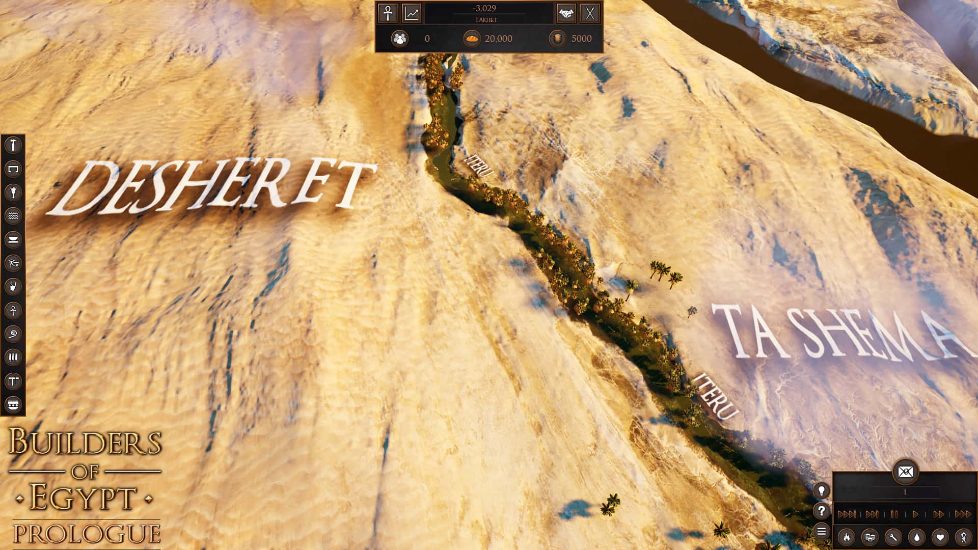 #8. Builders of Egypt: Prologue (GOG) โดย: PlayWay S.A., CreativeForge Games