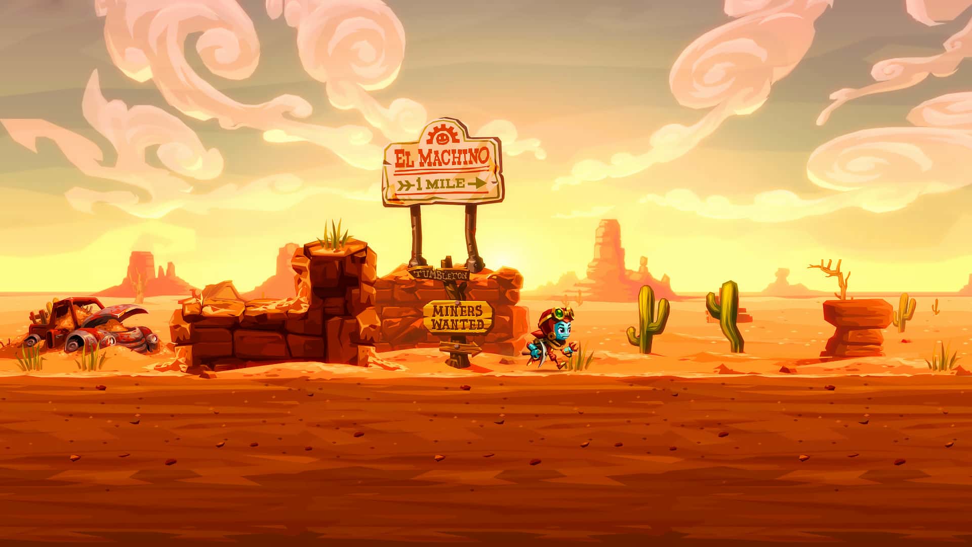#5. SteamWorld Dig 2 (GOG) 由: Image and Form