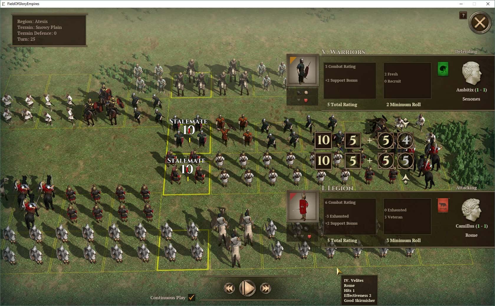 #3. Field of Glory: Empires (GOG) Által: Slitherine Ltd.
