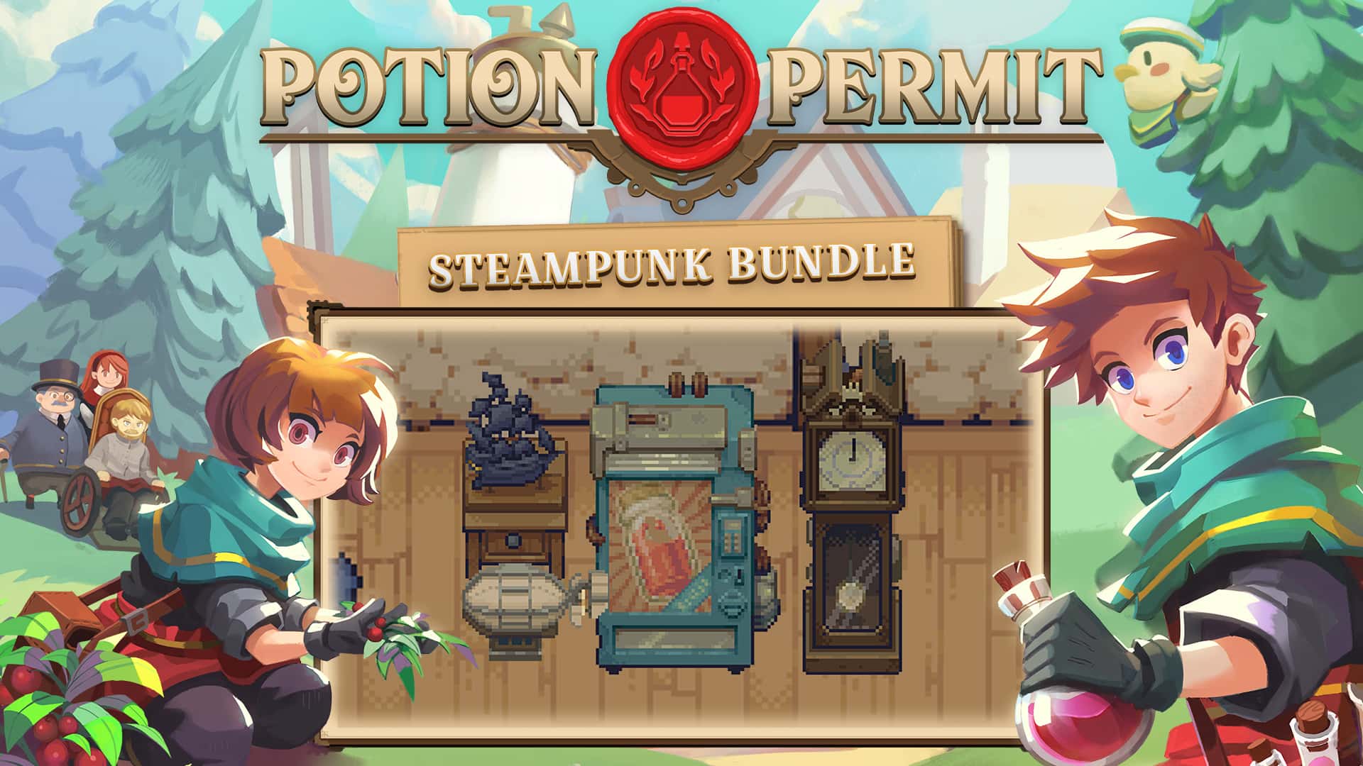 Potion Permit - Steampunk Bundle (GOG) โดย: PQube