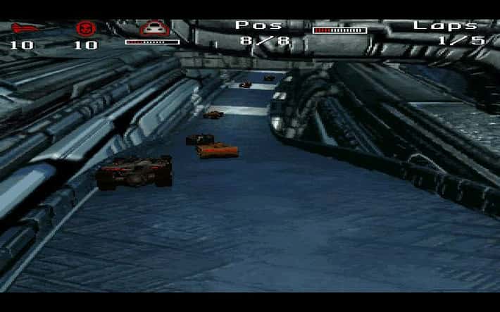 #6. MegaRace 1+2 (GOG) De: Microids